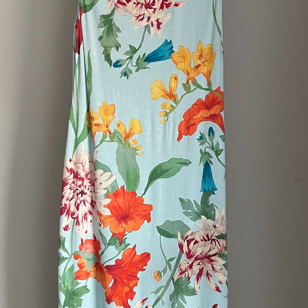 Alice & Olivia Delora Floral Midi Dress